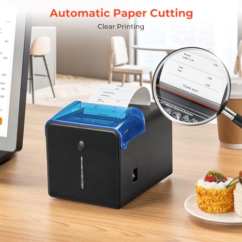 MUNBYN WiFi Receipt Printer P905 with USB Port, 80mm POS Printer