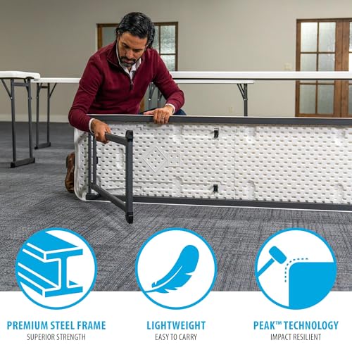 LIFETIME 8-Foot Seminar Table, Commercial Training and Conference Use
