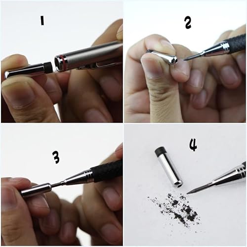 QERTYHKK 2mm Mechanical Drawing Pencil for Student