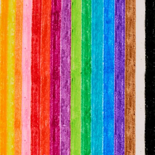 Colorations Regular Size Triangular Crayon Classroom Pack, 16 Colors