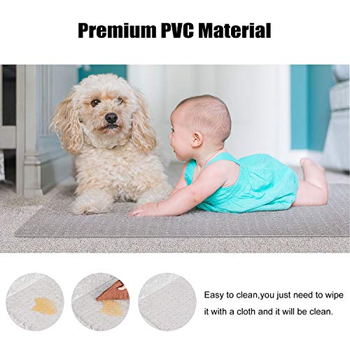 Kuyal Desk Chair Mat for Carpet, 36'' x 48'' Rectangle