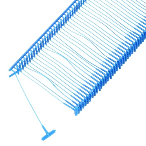 Tag Gun Fasteners 3000pcs Standard Plastic Barbs for Garment Labels Office Filing and Craft Projects(Blue 35mm)