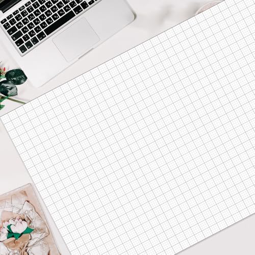 Graph Paper Pad - 36" x 24" Large Graph Paper, 30 Sheets/60 Pages, 4"x4" Ruled Grid Paper for Engineer Architect Designer Mathematician Draftsmen Sketch House Commercial Building Plan Drafting