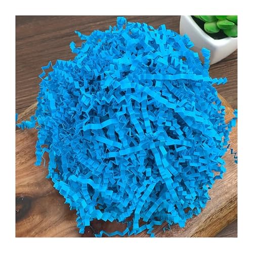 Shredded Paper for Gift Boxes, 300g Crinkle Cut Paper Shred Filler Multicolor For Gift Boxes And Hampers(Green 2)
