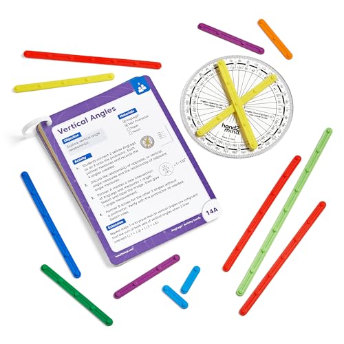 hand2mind AngLegs Classroom Set with 30 Protractors