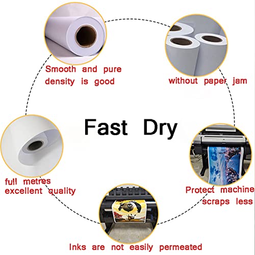 Blank Polypropylene Banner 9.8 mil Waterproof Matte Coated - 38 inch x 150 ft Roll / 3 inch Core (PP)