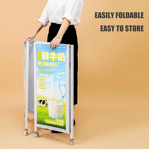 Mobile Portable Promotion Counter Table, Pop Up Podium Trade Show Exhibition Reception Event Desk Trade Show Display Counter Speech Stand ,Supermarket Tasting Table Advertising Display Banner Stand