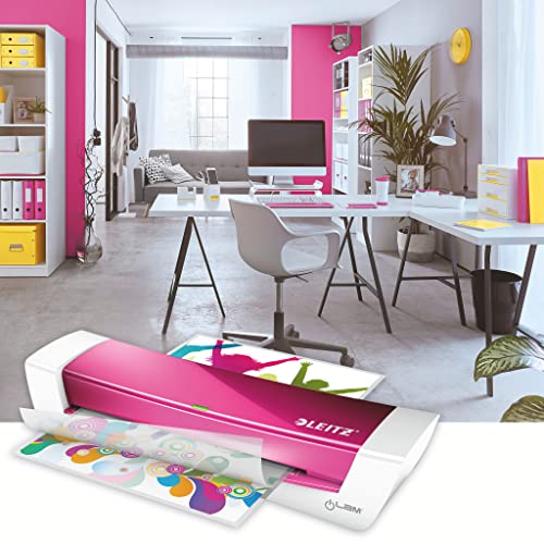 Laminator Leitz iLAM A4 Pink Home Office, 73680023 (Home Office)