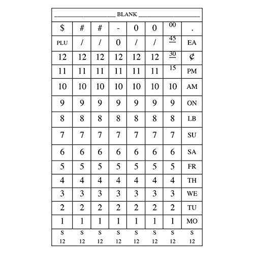 DayMark Metal Date Coder DM4 SpeedyMark 4, 2-Line Marking Gun Labeler, Layout E