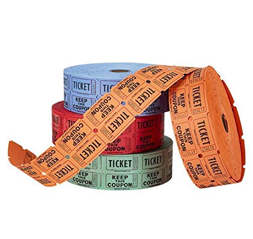 DollarItemDirect Double Roll Ticket 2000 Roll