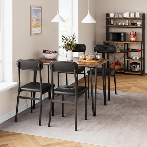 IDEALHOUSE Industrial Office Desk and Chair Set
