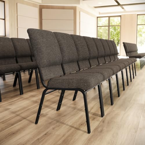 BizChair Fossil Church Chair 18.5 in. Wide