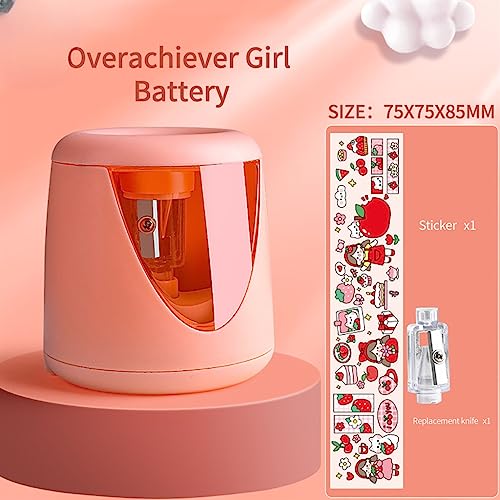 NVEIRGH Electric Automatic Pencil Sharpener with Battery Student Multi-Functional