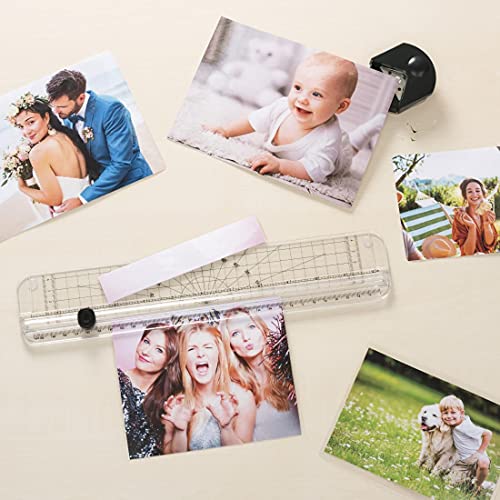 Hama Laminator Plus Laminating Pouches (A4, A5, A6, Business Cards) - Laminator Set with Film, Plasticising Machine (Cold & Hot Lamination) - 80-125 Mic
