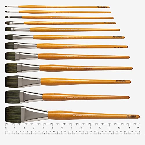 Isabey Isacryl Synthetic Brush, Bright, 16, Natural