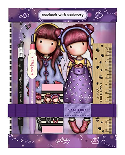 Gorjuss The Duet Stationery Set, 156 x 200 x 30 mm