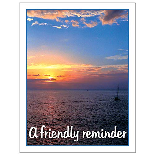 Laser Reminder Postcards. Great for Dental, Optometric, Veterinarian, Chiropractic or Most Other Businesses. 4 Cards Perforated for Tear-Off at 4.25" x 5.5" on an 8.5" x 11" Sheet of 8 Pt Card Stock.