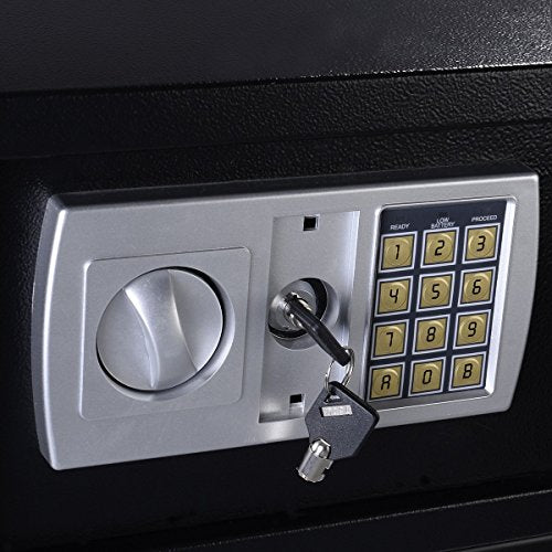 TBLOTYD 8.5 Liter Capacity Small Safe Box 31X20X20Cm Safe for Home Hotel Shop with Digital Keypad