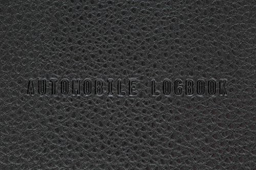 GUWQ Vehicle Maintenance & Fuel Log Book - Automotive and Car Care Record Journal - Faux Leather Notebook for Gas Receipt, Expenses, Mileage, Automobile Service History - Budget Tracker for Car Owners