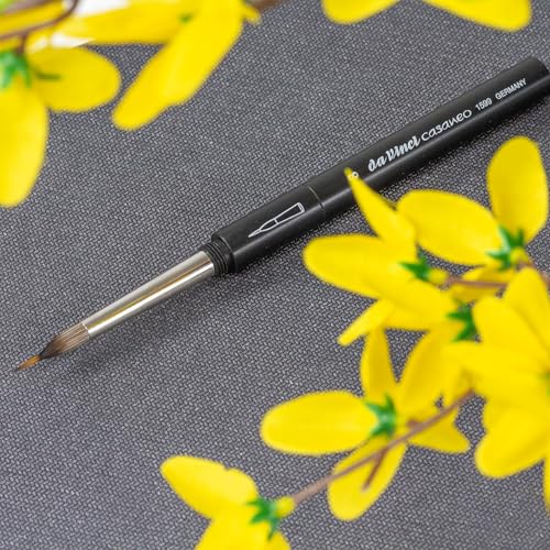 da Vinci Watercolor Series 1599 Casaneo Travel Brush • Inlaid Liner • New Wave Synthetics • Urban Sketching