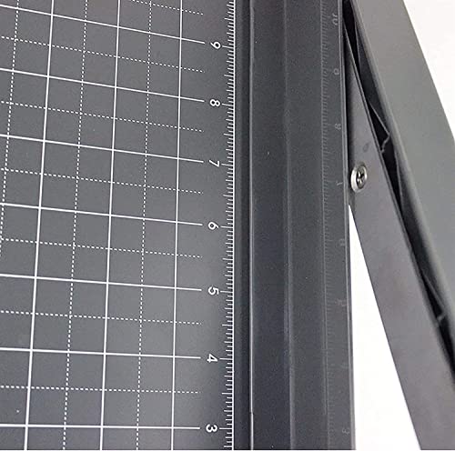 KouRy Paper Trimmer Multifunctional Manual Paper Cutter A4 Guillotine Cutter Paper Cutter Business Card Card Photo Cutter (Grey)