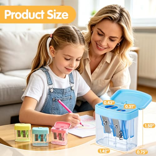 Deli Pencil Sharpener, 100 Pack Pencil Sharpeners Manual