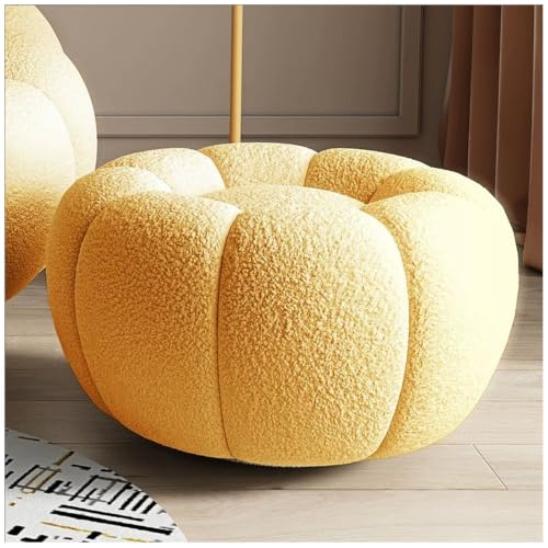 ZTGL Footstool, Floor Footrest Cushion Padded Seat