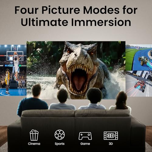 BenQ TH575i 1080p Home Projector, 3800lm, Google TV, 16.7ms Input Lag