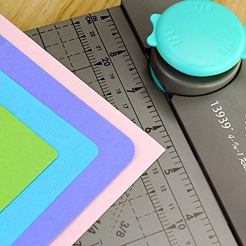 Paper Cutter Guillotine Paper Cutter, Paper Trimmer Multi-Function Paper Cutter 4-in-1 Wavy Line Dotted Fancy Cut Thickness 0.6MM