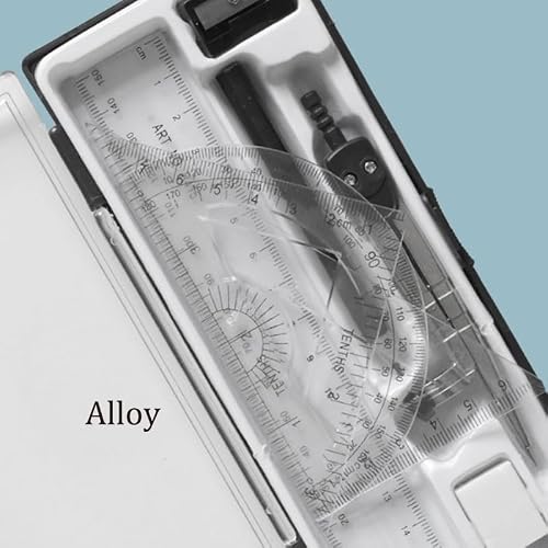 Alloy Compass Multifunctional Stationery Set