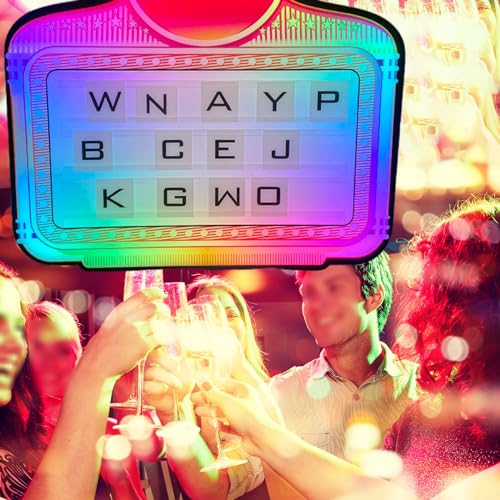 Bottle Service Sign，Bottle Presenter for Night Club，Club Signs for Bottle Service,Color Letter Billboard,Light Box with Interchangeable Letters,LED Light Box