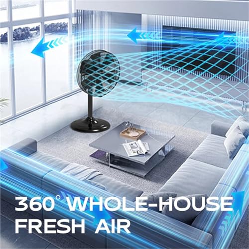 New 3D Holographic Fan Projector Advertising Display Screen Hologram Virtual Digital Person Explains and Welcomes Guests(Black)