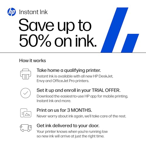 HP OfficeJet Pro 9720 Wide-Format Wireless All-in-One Color Inkjet Printer, Print, scan, Copy, fax up to 11x17, ADF, Duplex Printing Best-for-Office, 3 Month Trial of Instant Ink Included (C2XF9A)