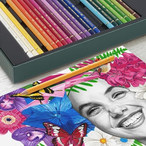 Faber-Castell Polychromos and Pitt Graphite Matte Giftset Artist Gift Set, Multi-Color 40 Count