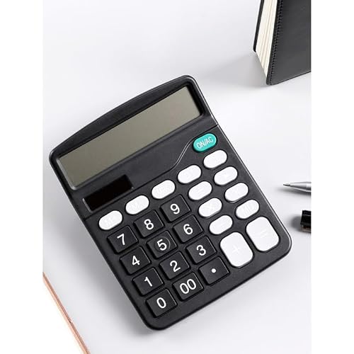 Business Calculator 12 Bit Power Student Desktop Solar Computer Logo Wholesale