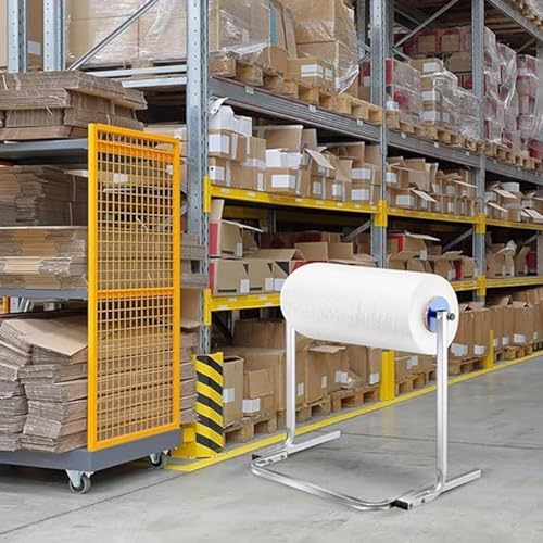 Vertical Bubble wrap roll Holder, Vertical Bubble Wrap Dispenser Silver Width 30-150cm(Width 150cm)