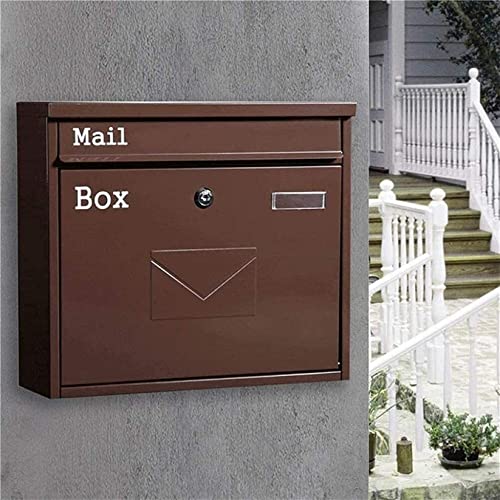 REMYS Suggestion Box Collection Box Ballot Box Wall Mounted Mailbox High Security Steel Locking Office Drop Box Comment Box