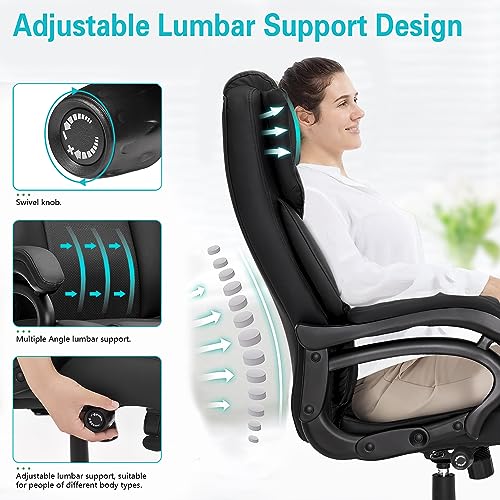 Big and Tall Office Chair, Heavy Duty Office Chair for Heavy People