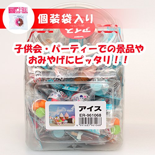 Sugata Iwako Ice Eraser, 60 Pieces SCER961068