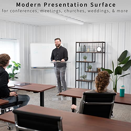 VIVO Acrylic 46 in High Podium Stand, Stand-PDMA