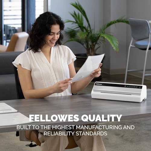 Fellowes Saturn™ 95 Thermal Laminator Machine, 9.5", Fast 60 Sec Warm Up