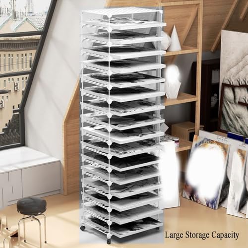 Paper Organizer,4/5/6/7/8-layer Sorting Organizer, Paper Sorter, Paper Storage Cabinet for Home, Classroom, Office, School（Black,White）(Black,7tier)