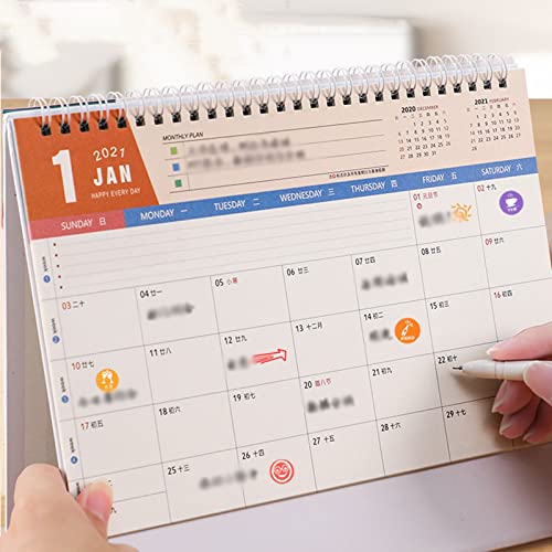 2022 Calendar Desk Calendar 2022 Calendar Custom Office Desktop Decoration Simple and Cute Student Art Monthly Calendar Work Horizontal Desk Calendar