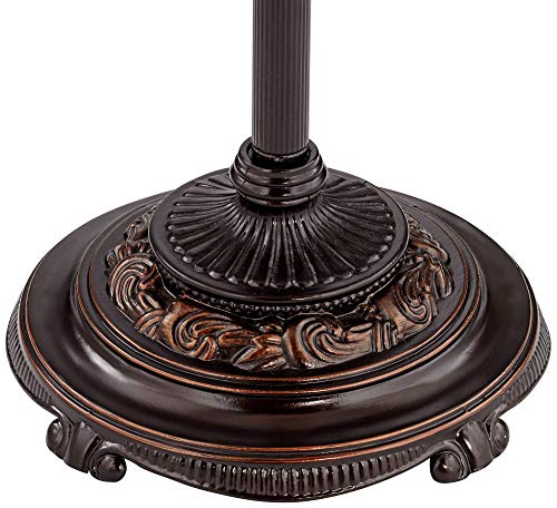Astor 63" High Bronze Tortoise Shell Font Floor Lamp Living Room
