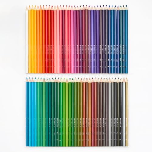 STAEDTLER Colored Pencils Set 12-Pack, 12 Sets of 72 Vibrant Colors in Tin
