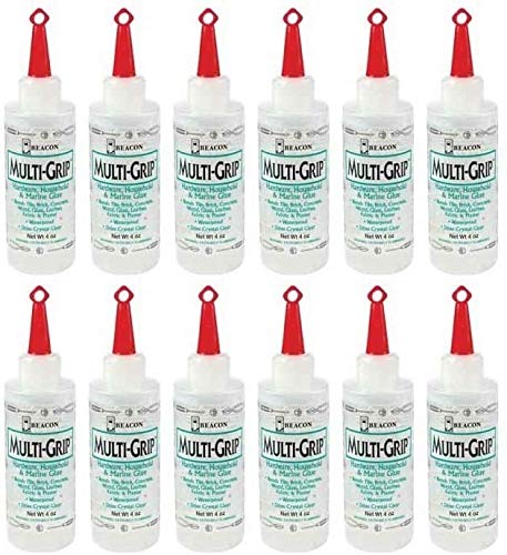 Beacon Multi-Grip All Purpose Glue, 4-Ounce, 12-Pack