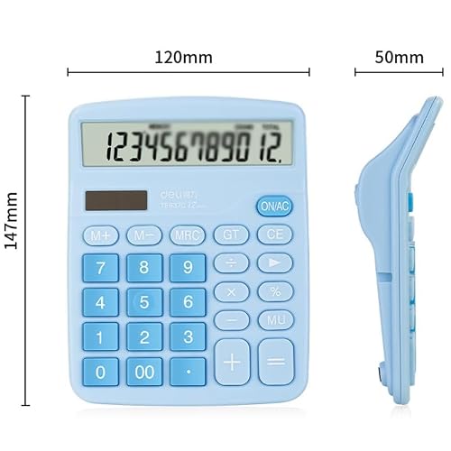 TEOYETTSF Calculator, Solar Power Computer, Used in Student Restaurants and Shops for Calculation