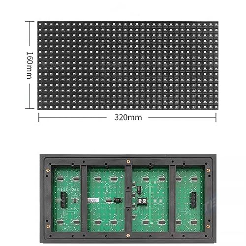 MekUk LED Sign Board Scrolling Message Outdoor Led Scrolling Screen, Red Color, Programmable Scrolling Message Sign for Store, Car, Business, Promotion (Color : Red, Size : 73 * 25cm)