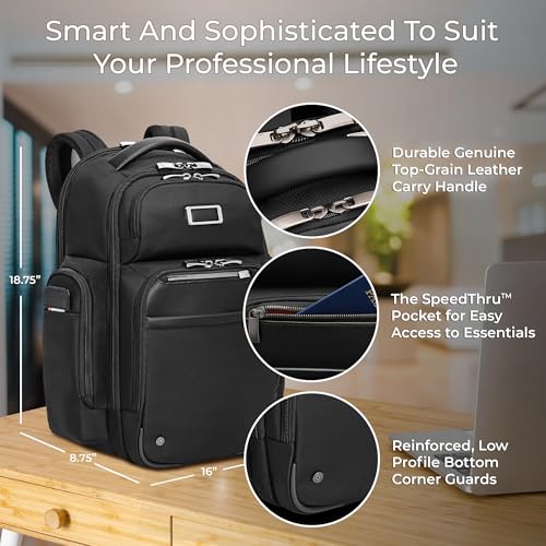 Briggs & Riley @work Large Cargo Backpack, Black