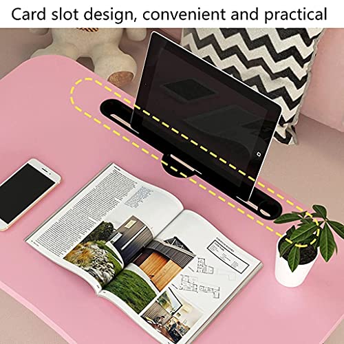 BSNANCA Folding Table On Bed Foldable Laptop Bed Tray Table Lap Desk Bed Sofa Floor for Food Laptop Desk Folding Bed Table Portable Multifunctional